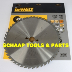 Cirkelzaagblad extreme 305x30mm 48 tanden HM Wissel 10 graden positief | DT4340